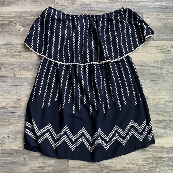 Women's Francesca’s Strapless Dress Medium - Picture 1 of 7